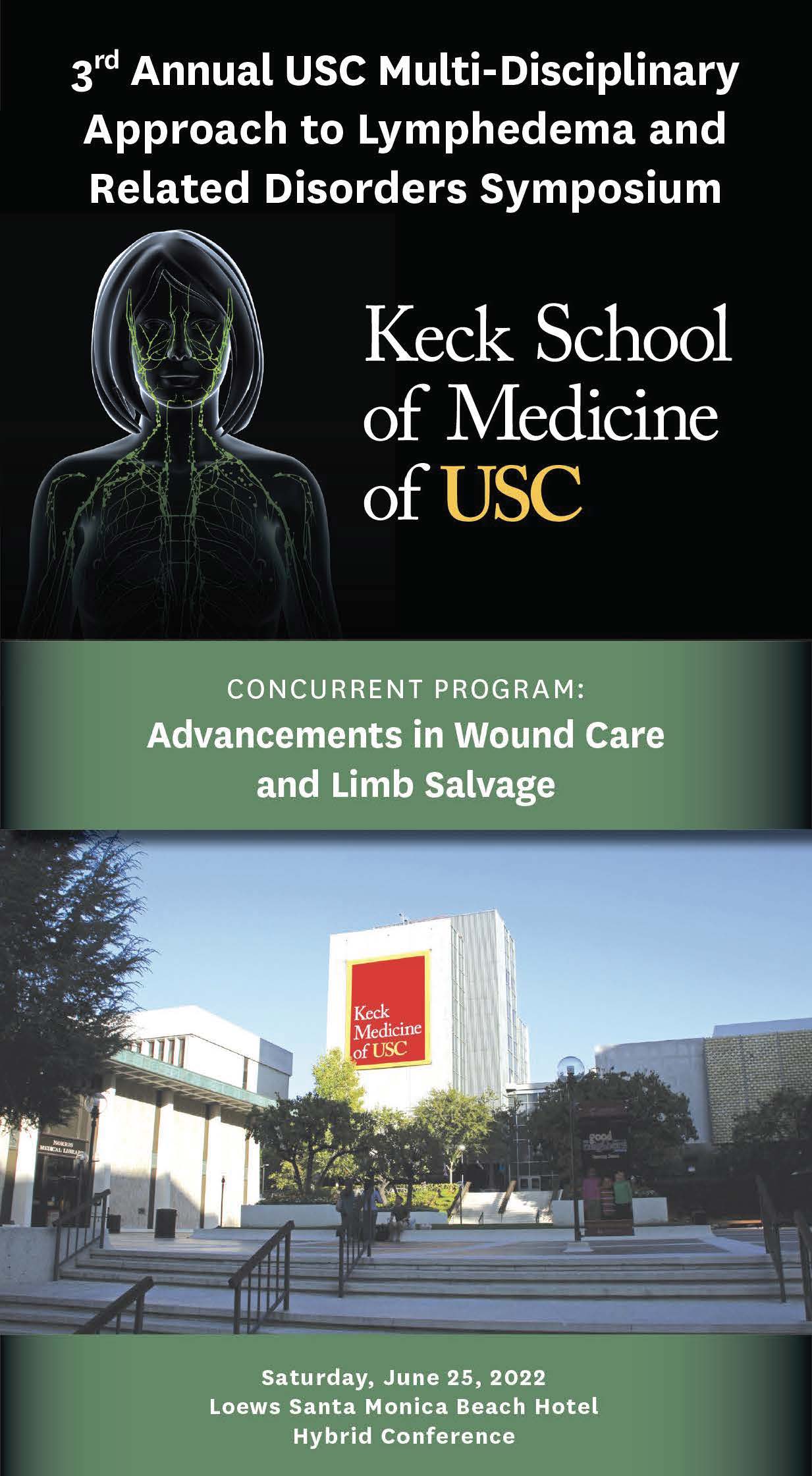 3rd Annual USC Multi-Disciplinary Approach to Lymphedema Symposium Banner